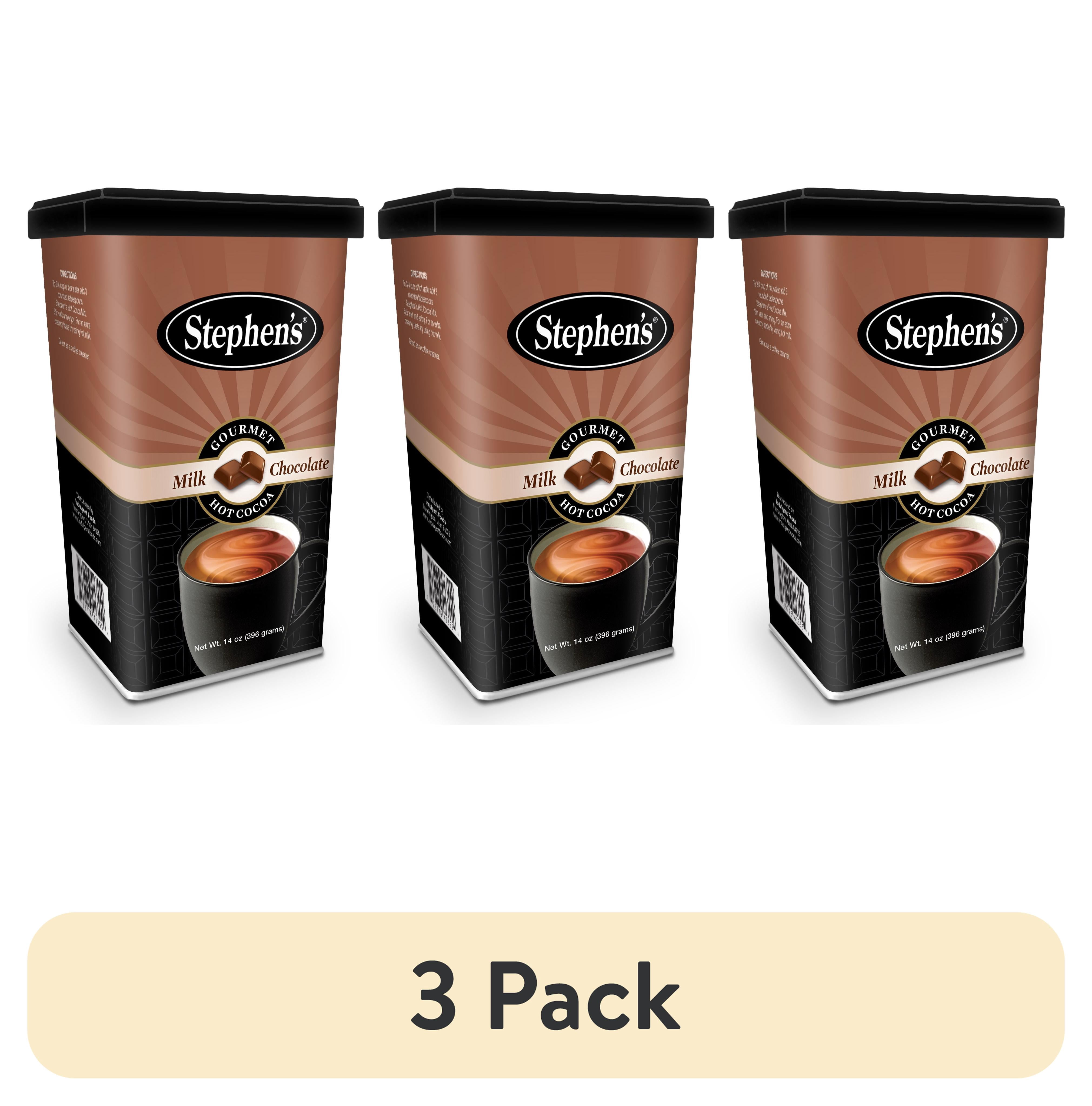 (3 pack) Stephen's Gourmet Milk Chocolate Hot Cocoa, 14 oz