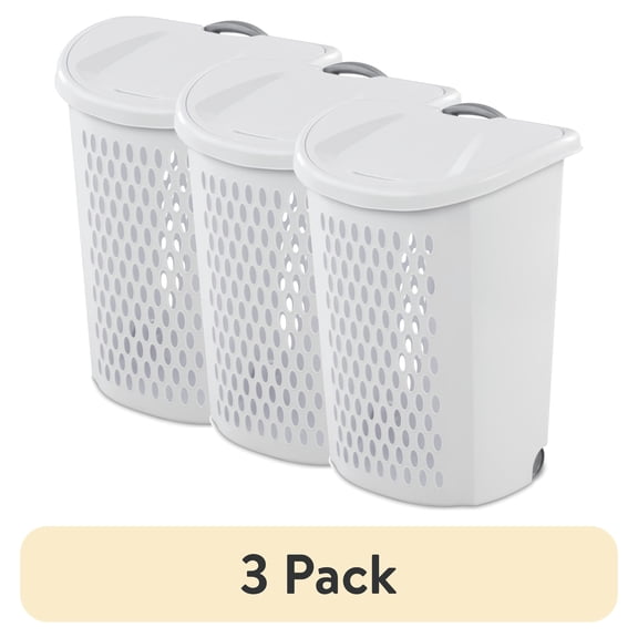 Sterilite Ultra™ Wheeled Laundry Hamper, Multiple Colors and Sizes