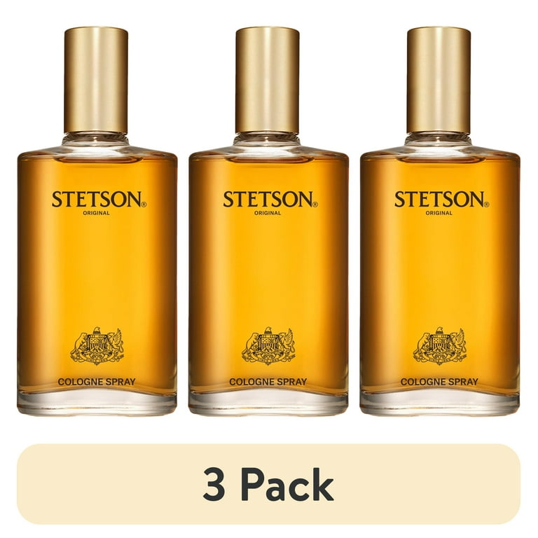 pack) Stetson Original Cologne Spray for Men, fl oz