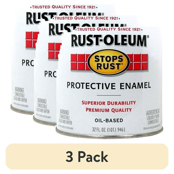 (3 pack) Stops Rust S/G Black Enamel 7798502