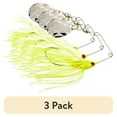 thumbnail interactive-video image 1 of (3 pack) Strike King Mini-King Spinnerbait Lure 1/8oz Chartreuse, 1 of 10