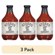 (3 pack) Stubb's Gluten Free Original Legendary Bar-B-Q Sauce, 36.0 oz Bottle