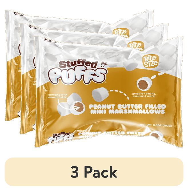 (3 pack) Stuffed Puffs Peanut Butter Minis