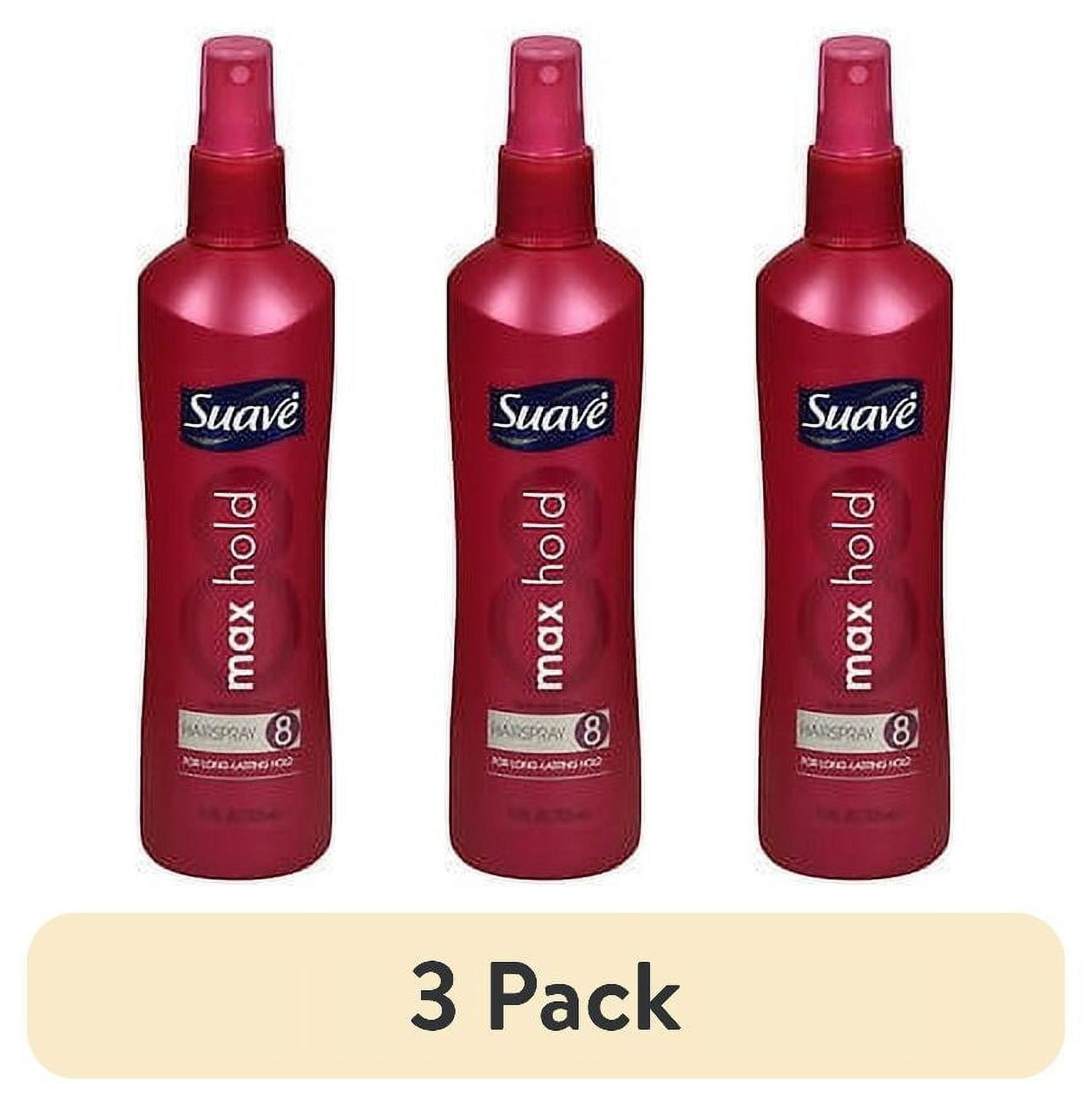 (3 pack) Suave Max Hold Non Aerosol Hairspray , 11 oz