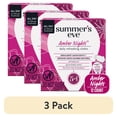 thumbnail image 1 of (3 pack) Summer’s Eve Amber Nights Daily Feminine Wipes with Oat and Shea Extracts, 12 Count, 1 of 18