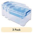 thumbnail image 1 of (3 pack) Super Stacker Divided Storage Box with Insert, 1 of 4