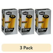 (3 pack) Super Tech Oil Filter, ST10246, 10,000 mile Cartridge Engine Oil Filter for Chevrolet Vehicles