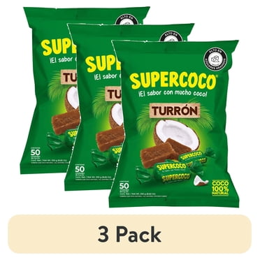 (3 pack) Supercoco Turron Candy Bar