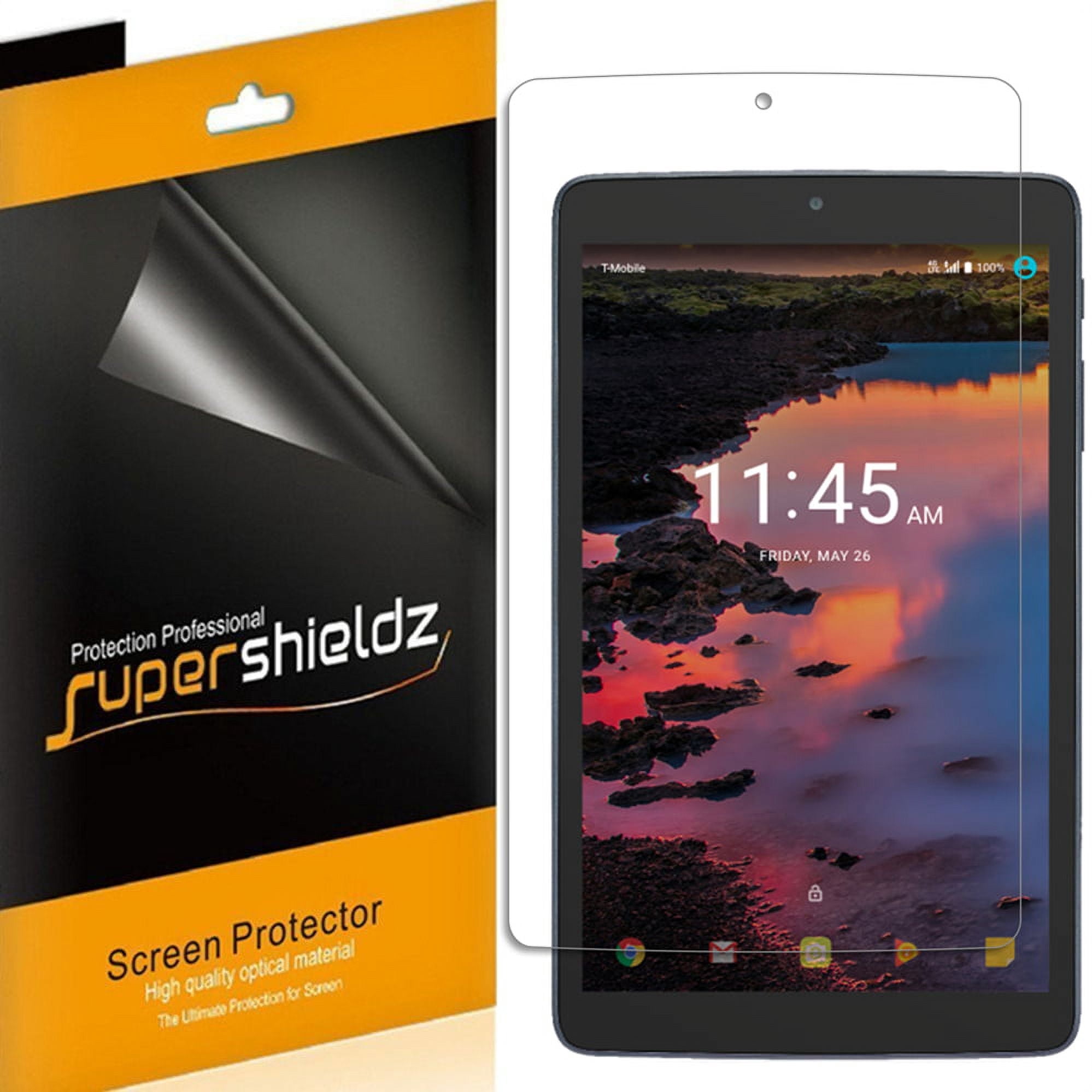 3-Pack Clear PET Screen Protectors For Onn 10.1 / Tablet Pro – HD, Anti-Scratch Guard