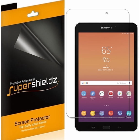 Supershieldz Designed for Samsung Galaxy Tab A 8.0 inch (2017) [SM-T380] Screen Protector, High Definition Clear Shield (PET) (3 Pack)