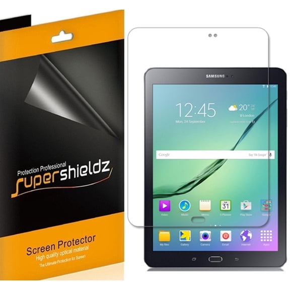 Supershieldz Designed for Samsung Galaxy Tab S3 9.7 inch Screen Protector, High Definition Clear Shield (PET) (3 Pack)