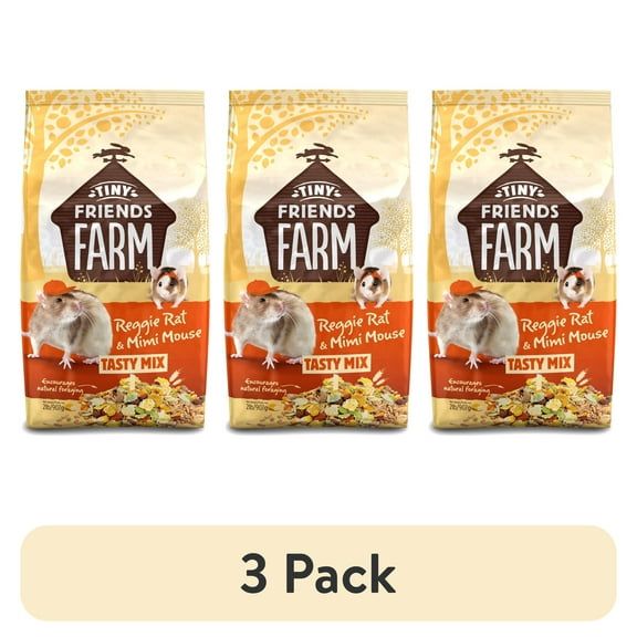 (3 pack) Supreme Pet Foods Reggie Rat Food