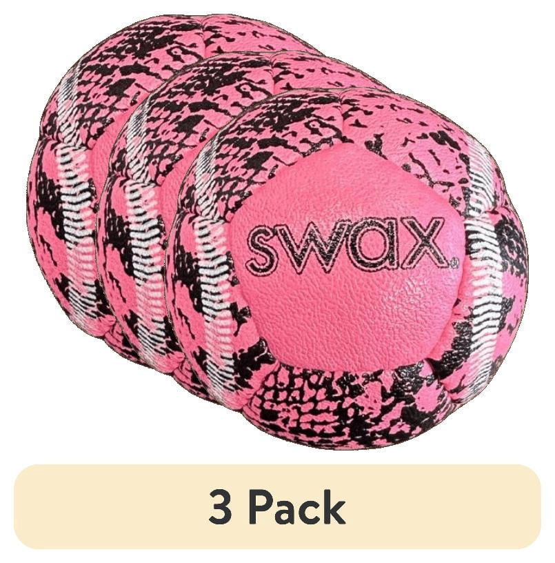 (3 pack) Swax Training Baseball- Pink Snakeskin
