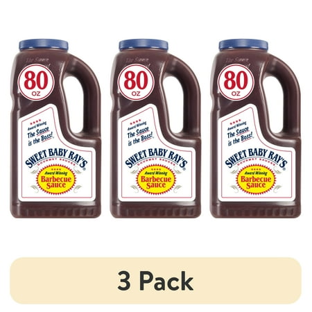 (3 pack) Sweet Baby Ray's® Original Barbecue Sauce 80 oz