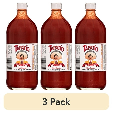 (3 pack) Tapatio Hot Sauce, 32 oz