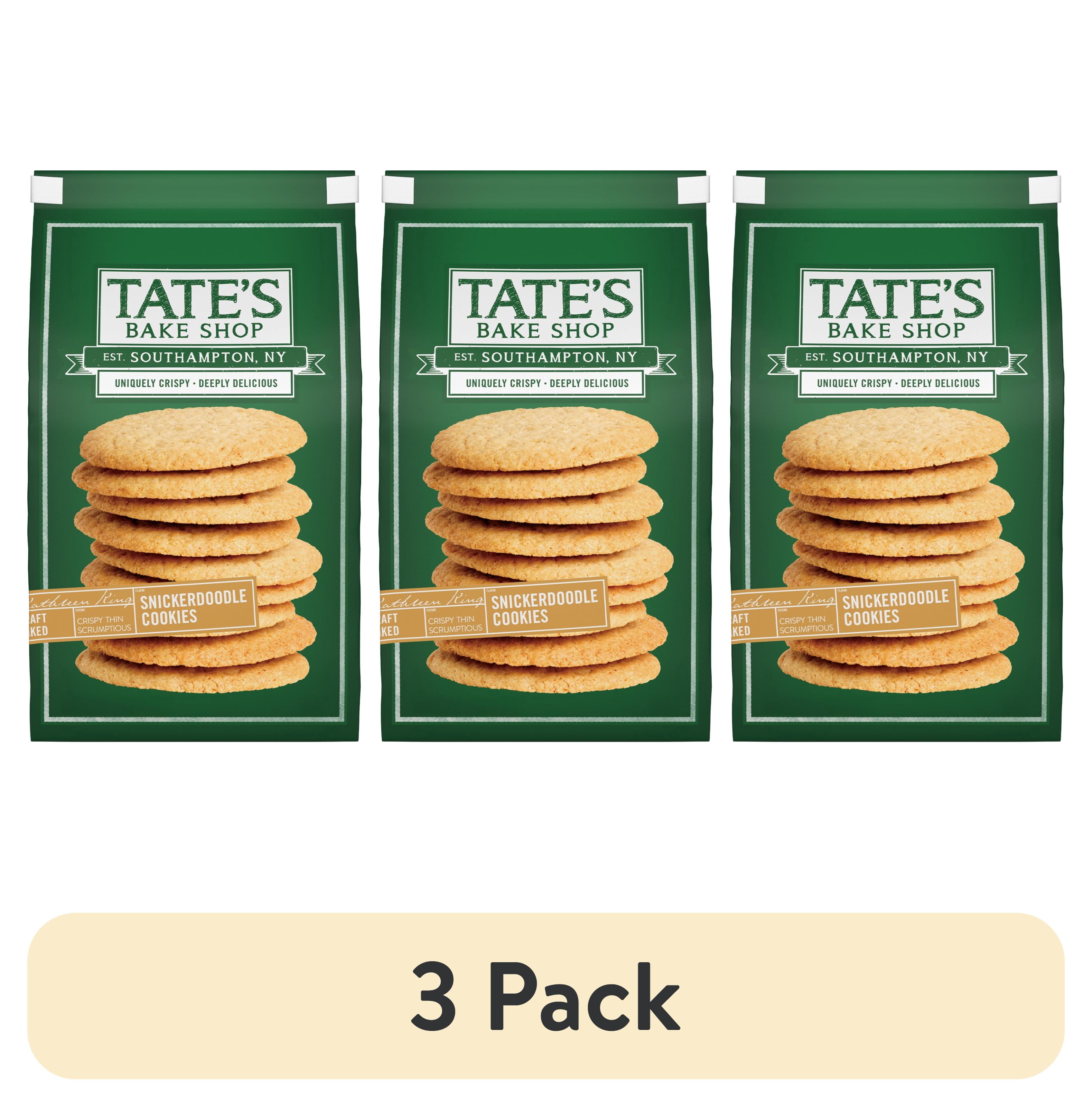 (3 pack) Tate's Bake Shop Snickerdoodle Cookies, 7 oz