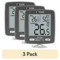 thumbnail image 1 of (3 pack) Taylor Digital Safety Zone Plastic Appliance Thermometer for Refrigerators and Freezers, Black, 1 of 11