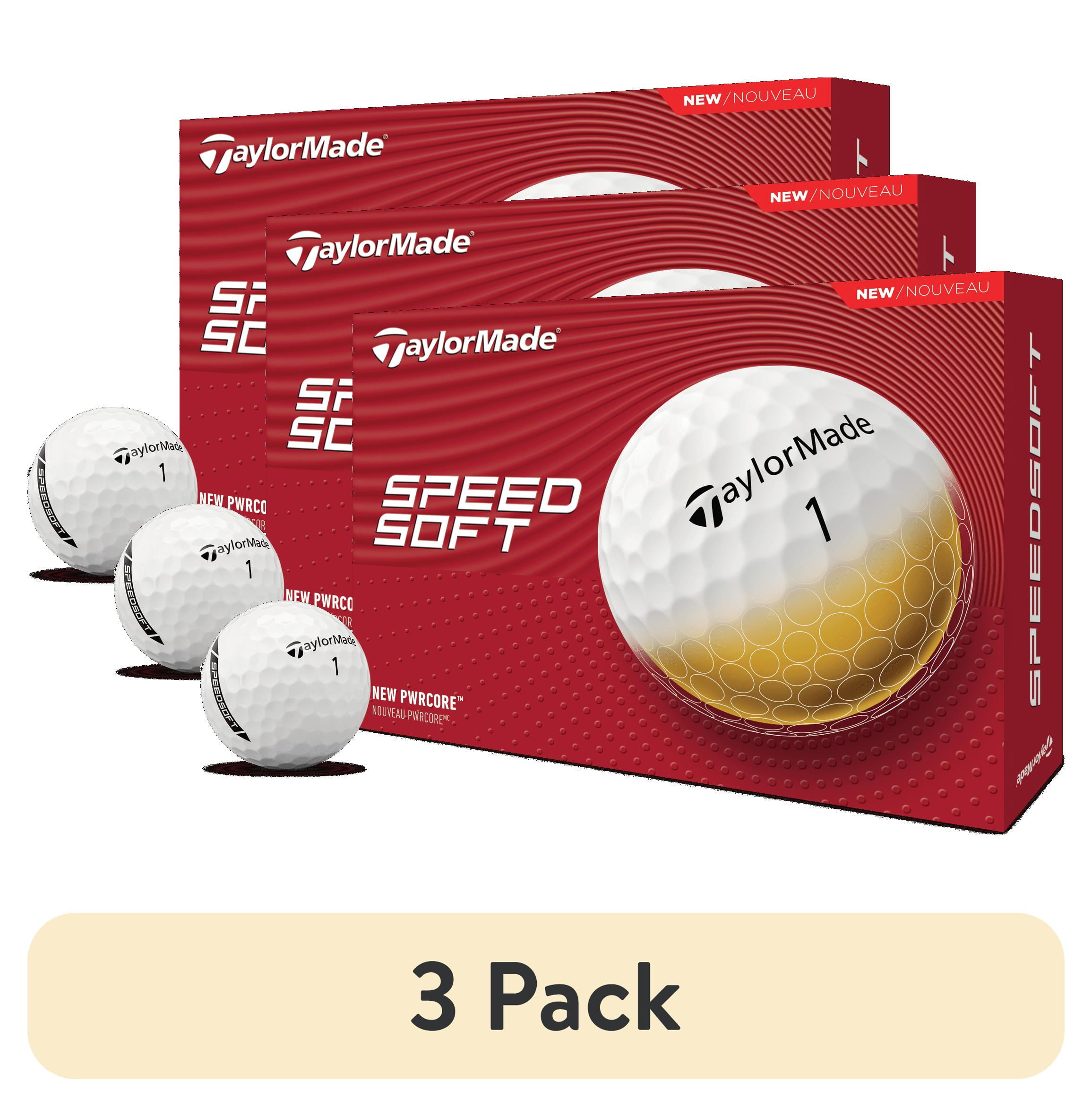 TaylorMade Speed Golf Balls - Low Compression for Soft Feel