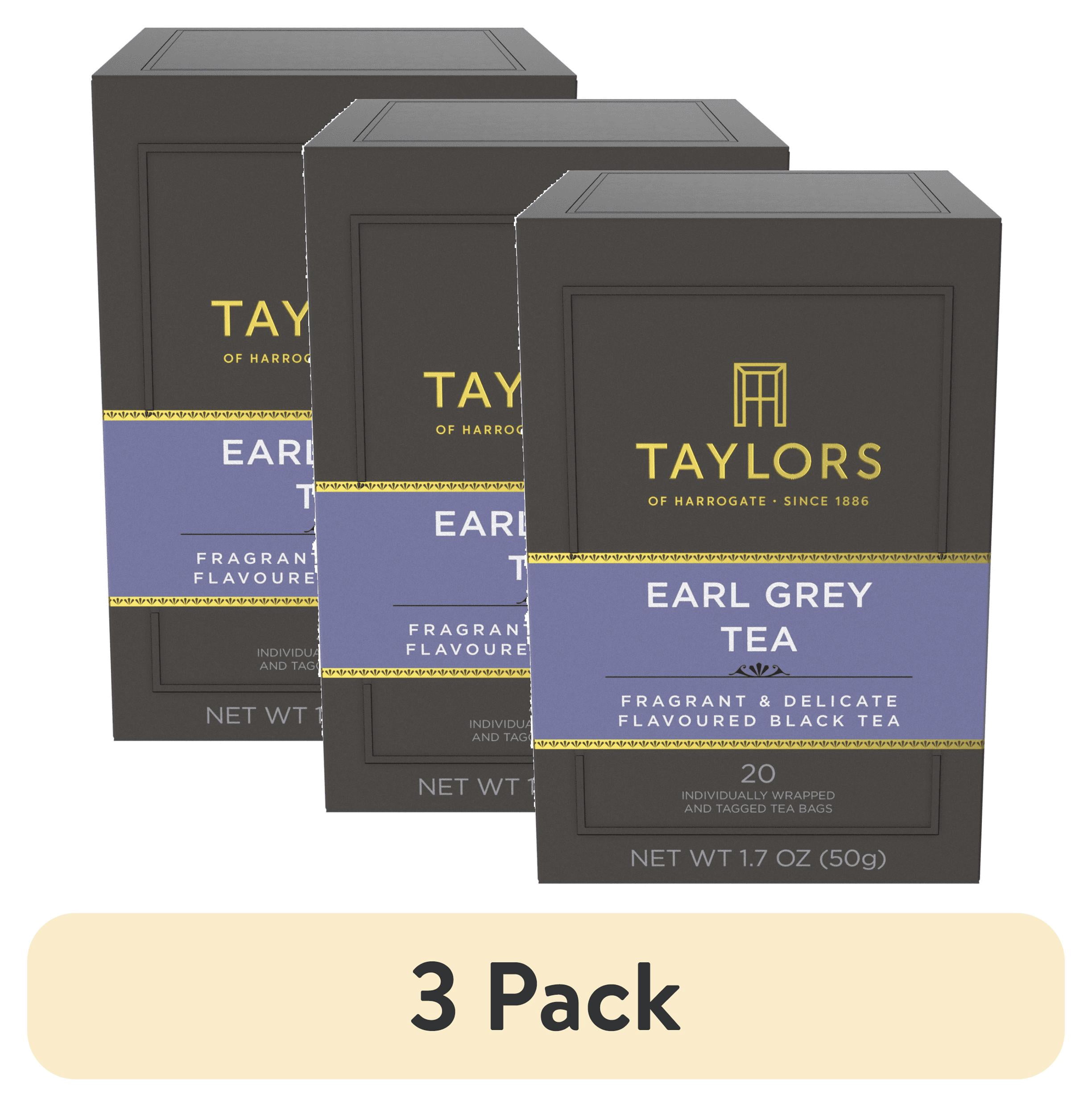 (3 pack) Taylors of Harrogate Earl Grey Tea, 20 Tea Bags