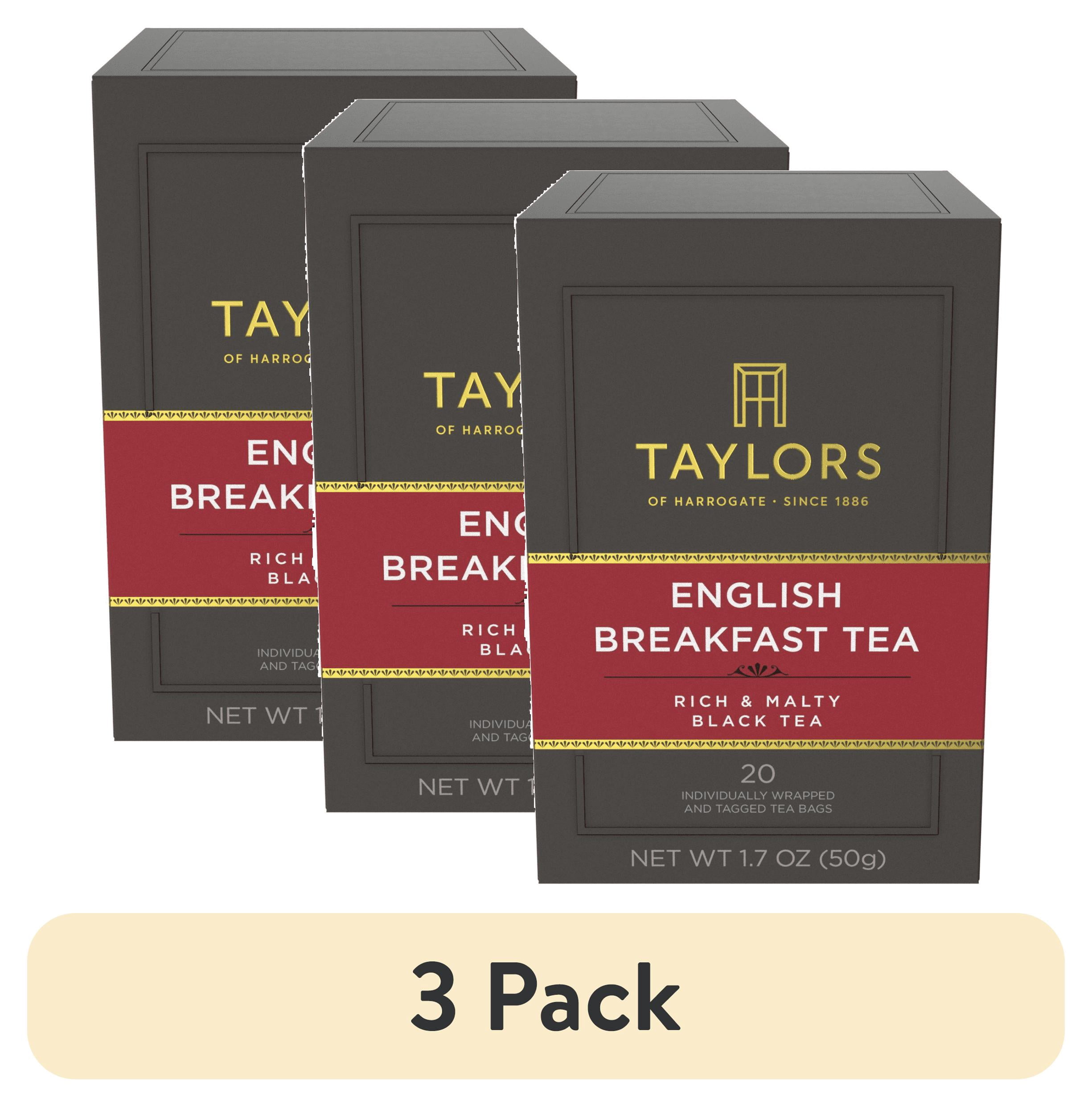 (3 pack) Taylors of Harrogate English Breakfast, 20 Count(Pack of 1)