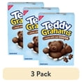 thumbnail image 1 of (3 pack) TEDDY GRAHAMS Chocolate Graham Snacks, Kids Snacks, 10 oz, 1 of 18