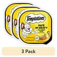 thumbnail image 1 of (3 pack) Temptations Pate In Gravy Chicken Flavor Wet Cat Food, 3.5 Oz, 1 of 11