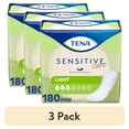 thumbnail image 1 of (3 pack) TENA Sensitive Care Ultra Thin Light Incontinence Pads, Regular, 30 Count, 1 of 8