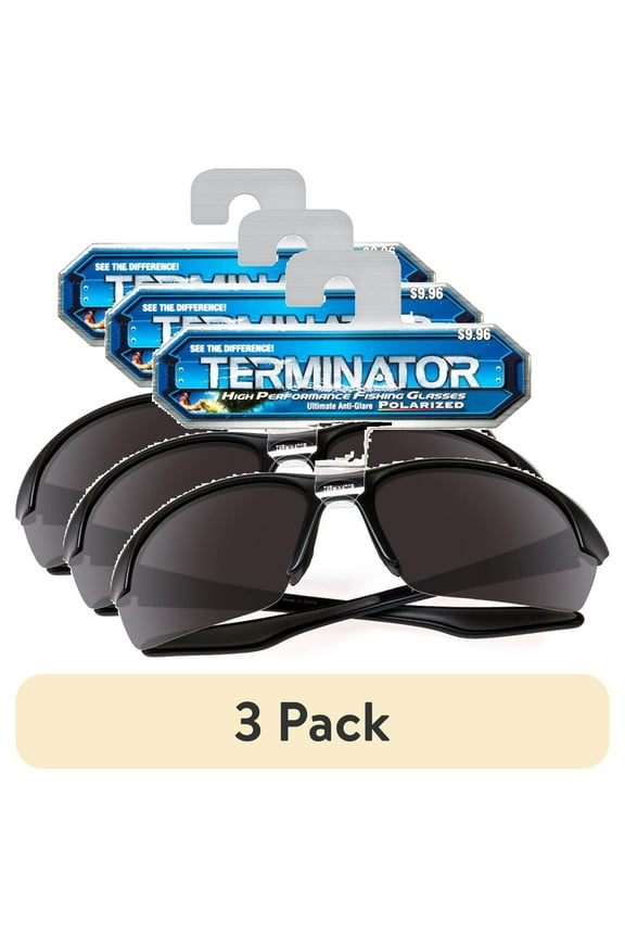 (3 pack) Terminator Polarized Fishing Sunglasses - T-RIG
