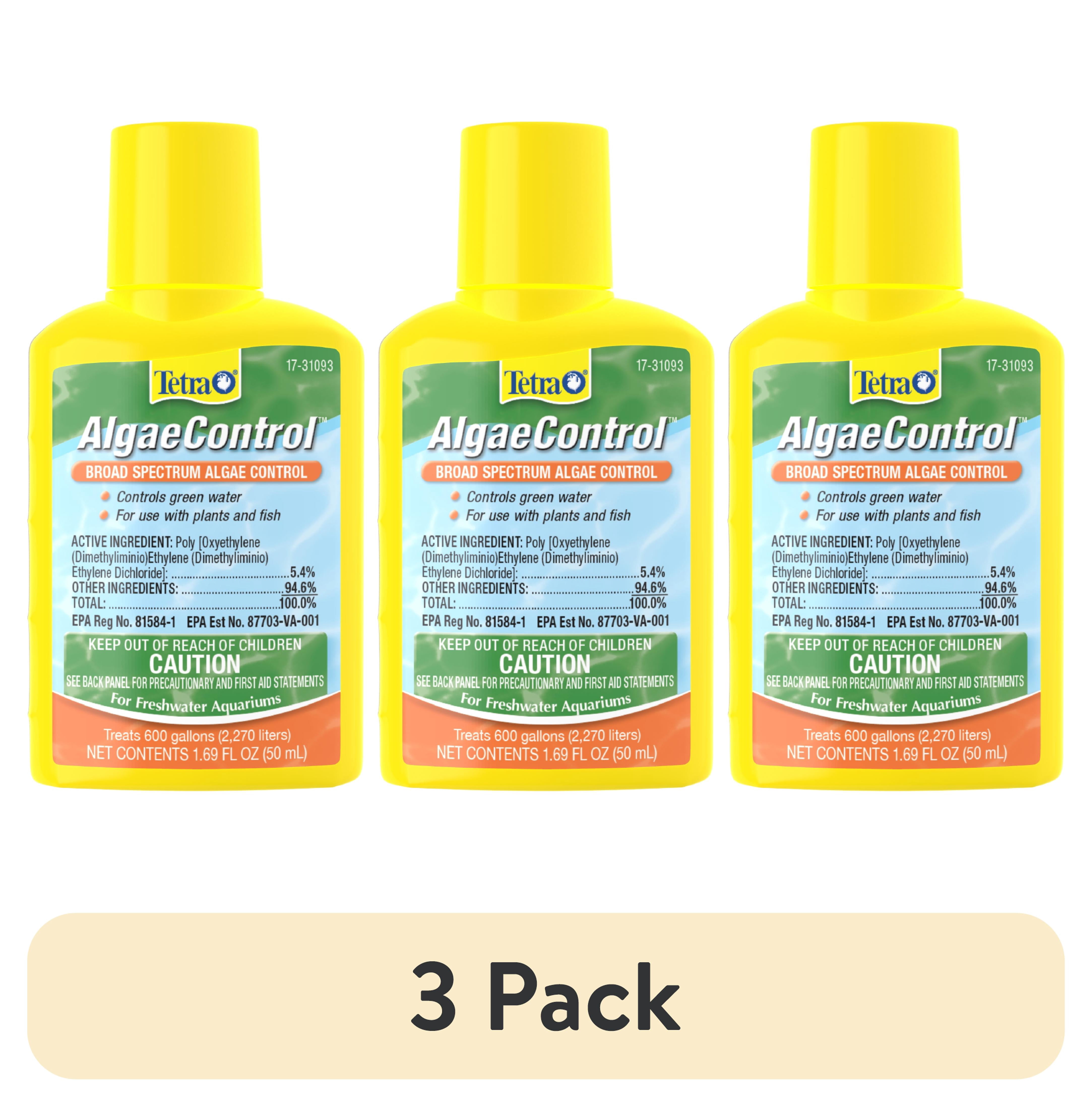 Curated visual reference: Picture Idea: 3 Pack Tetra Algae Control Aquarium Water Treatment Controls Algae