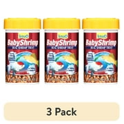 3 pack Tetra BabyShrimp, Natural Shrimp Treat For Aquarium Fish, 0.35 oz.