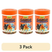 3 pack Tetra Goldfish Flakes, Balanced Diet Fish Food, Clear Water Formula, 1 oz.