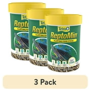 (3 pack) Tetra ReptoMin Floating Food Sticks, 1.59 ounces/45 grams, Soft Stick Food Formulated For Aquatic Turtles