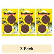 (3 pack) Tetra Weekend Tropical Feeding Block, 1 Block Feeds Fish up to 5 Days, 0.85 oz., 2 Blocks
