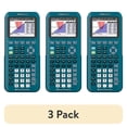 thumbnail image 1 of (3 pack) Texas Instruments TI-84 Plus CE Graphing Calculator, Teal (Metallic), 7.5 inch, 1 of 5