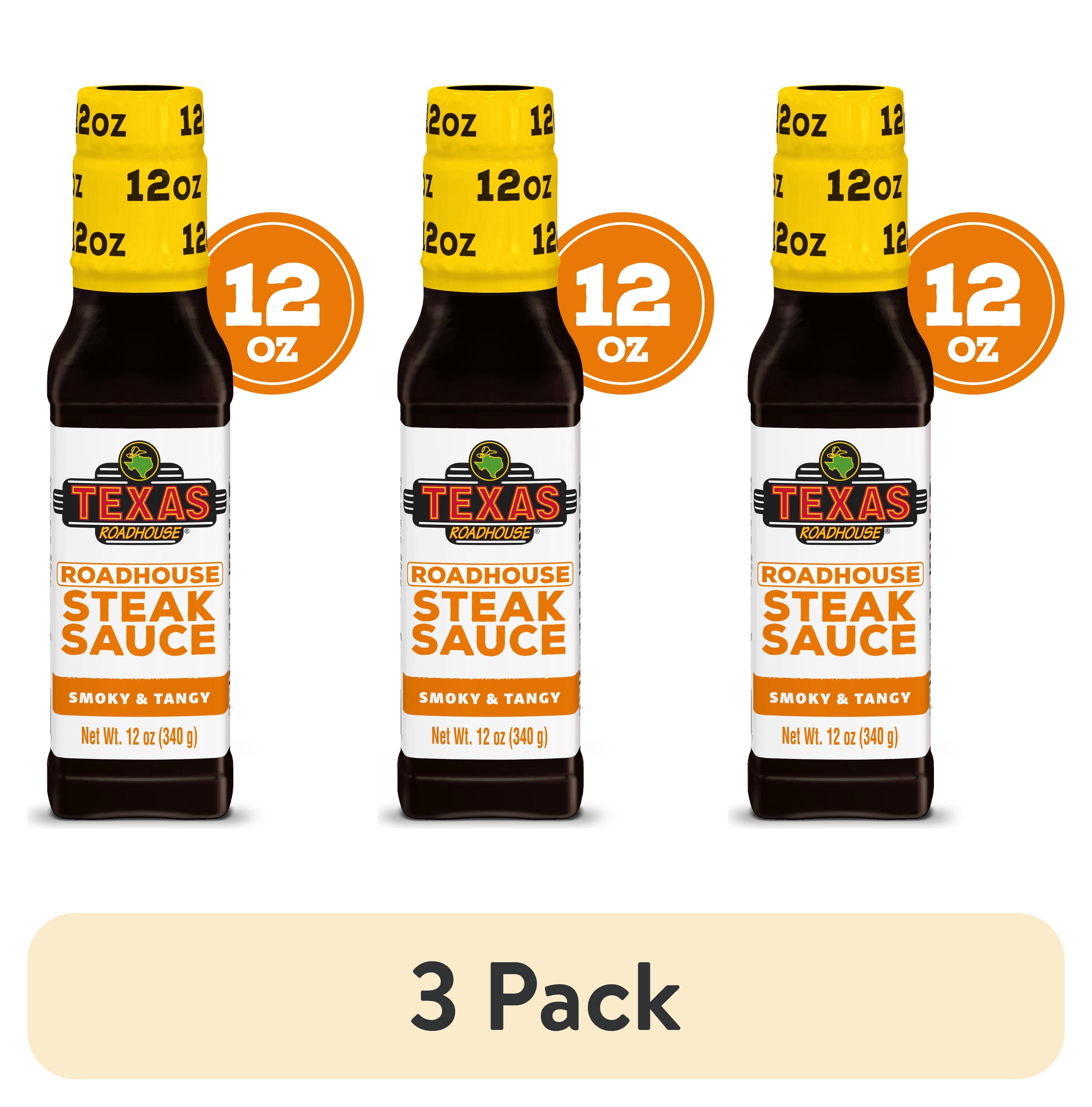 (3 pack) Texas Roadhouse Gold Sauce, 12 oz.
