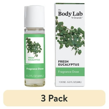 (3 pack) The Body Lab Fragrance Dose Fresh Eucalyptus 0.2 fl. oz.