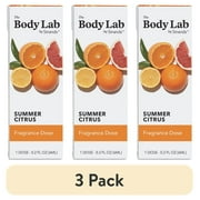 (3 pack) The Body Lab Fragrance Dose Summer Citrus 0.2 fl. oz.
