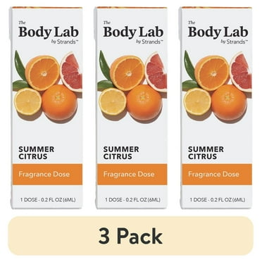 (3 pack) The Body Lab Fragrance Dose Summer Citrus 0.2 fl. oz.