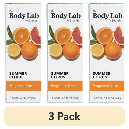 (3 pack) The Body Lab Fragrance Dose Summer Citrus 0.2 fl. oz.