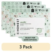 (3 pack) The Honest Company, Plant-Based Baby Wipes, Fragrance-Free, 648 Count (Select for More Options)