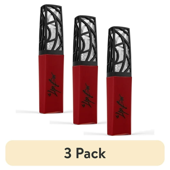 (3 pack) The Lip Bar Vegan Matte Liquid Lipstick, Bawse Lady, 0.24 fl oz
