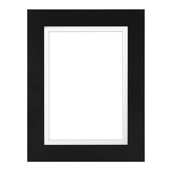 Framatic Modern 20x24" Wood Frame for 20x24" Photograph, Black
