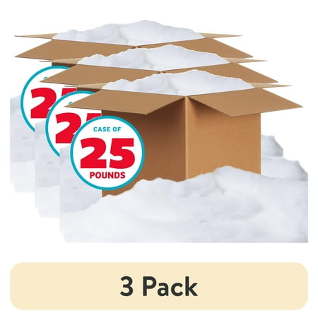 (3 pack) The Original Poly-fil® Premium Polyester Fiber Fill by Fairfield™, 25 Pound Box