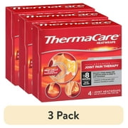 3 pack ThermaCare Advanced Multi-Purpose Joint Pain Therapy 4 Count Heatwraps, Up to 8 Hours of Pain Relief, Temporary Relief of Joint Pains