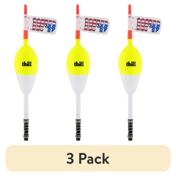 (3 pack) Thill America's Favorite Float 1" Oval 5 1/2" Spring