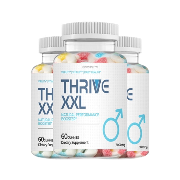 (3 pack) Thrive XXL Gummies - Thrive XXL Male Gummies