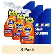 3 pack Tide +Ultra Oxi All-Fabric Laundry Stain Remover Spray, 22 fl oz