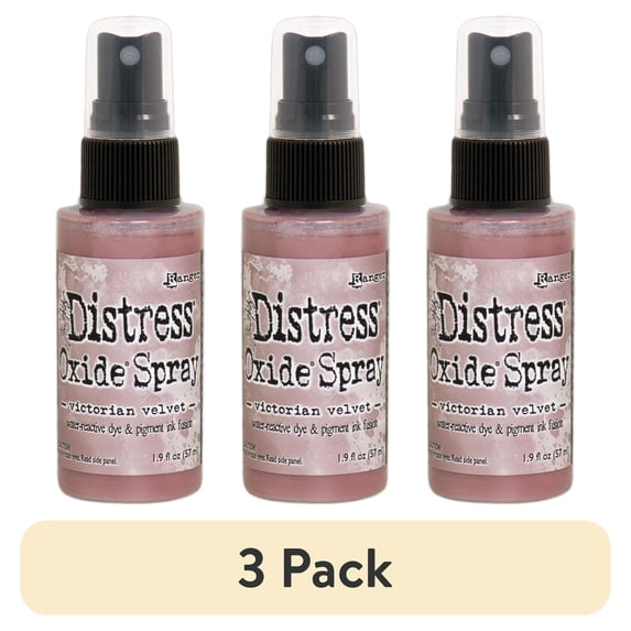 (3 pack) Tim Holtz Distress Oxide Spray 1.9fl oz-Victorian Velvet