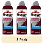 3 pack Tinactin Athletes Foot Spray, Liquid Antifungal Spray, 5.3 oz Can