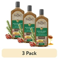 (3 pack) Tio Nacho Mexican Herbs Shampoo, Strengthening With Royal Jelly, Ginseng, Wheat, and Jojoba Oil, Honey Scented - 14 fl oz